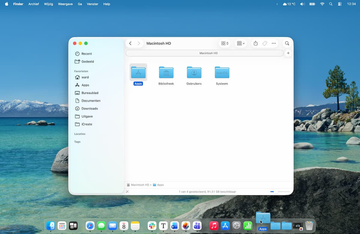 Instructiefoto: Verslepen
