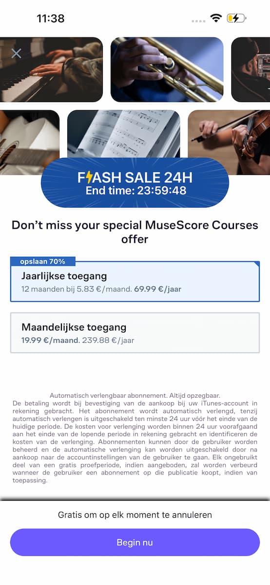 Instructiefoto: Open MuseScore