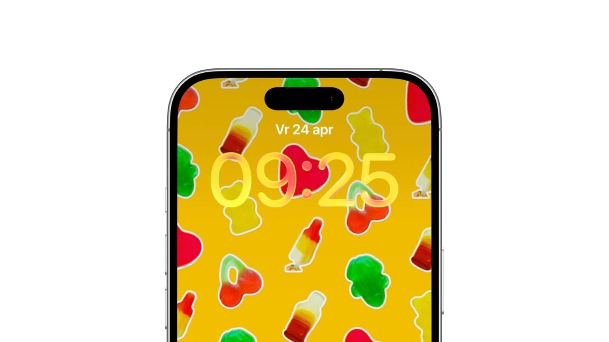 Achtergrond met stickers