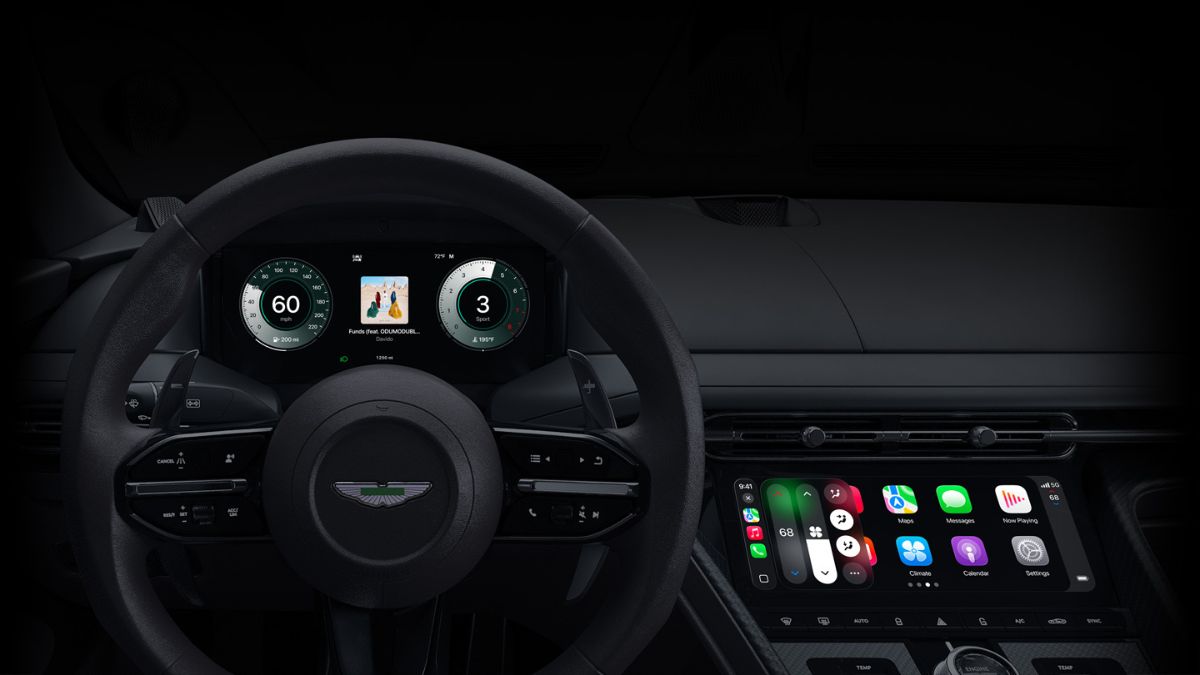 Dashboard met carplay