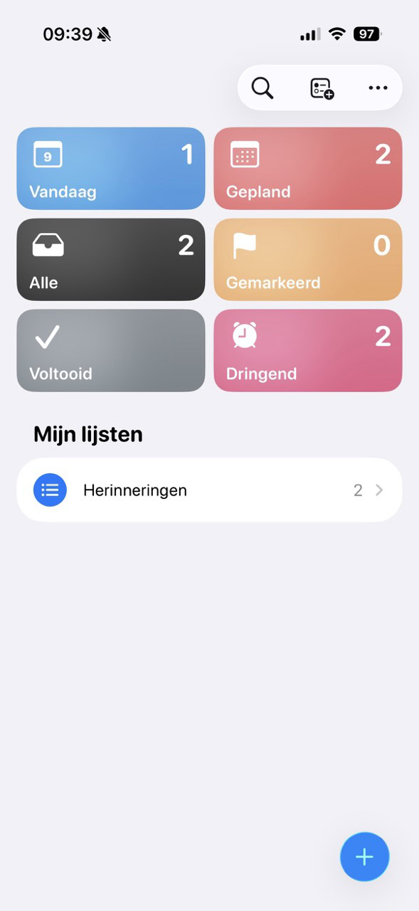 Dringende taken bij elkaar