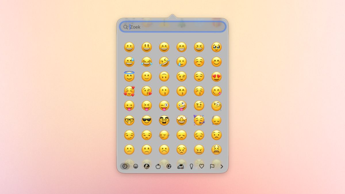 Emoji typen mac header