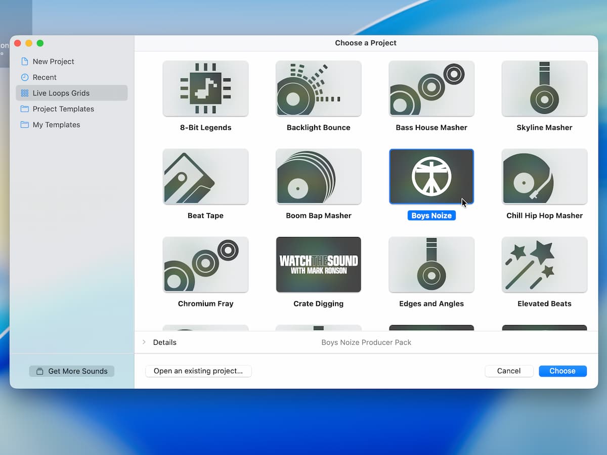 Instructiefoto: Open Logic Pro
