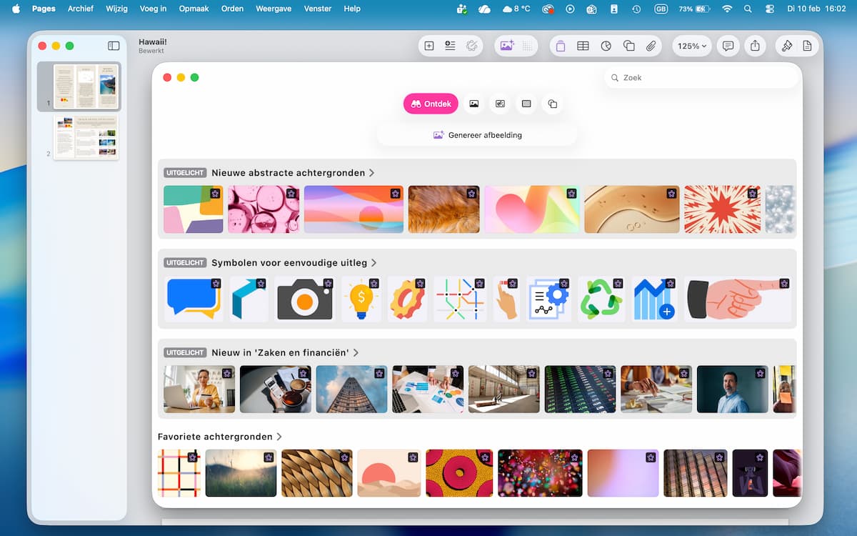 Interactieve afbeelding
