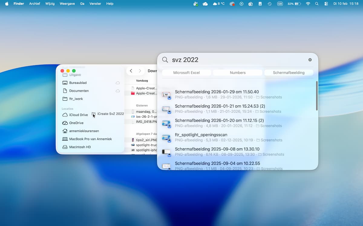 Instructiefoto: iCloud
