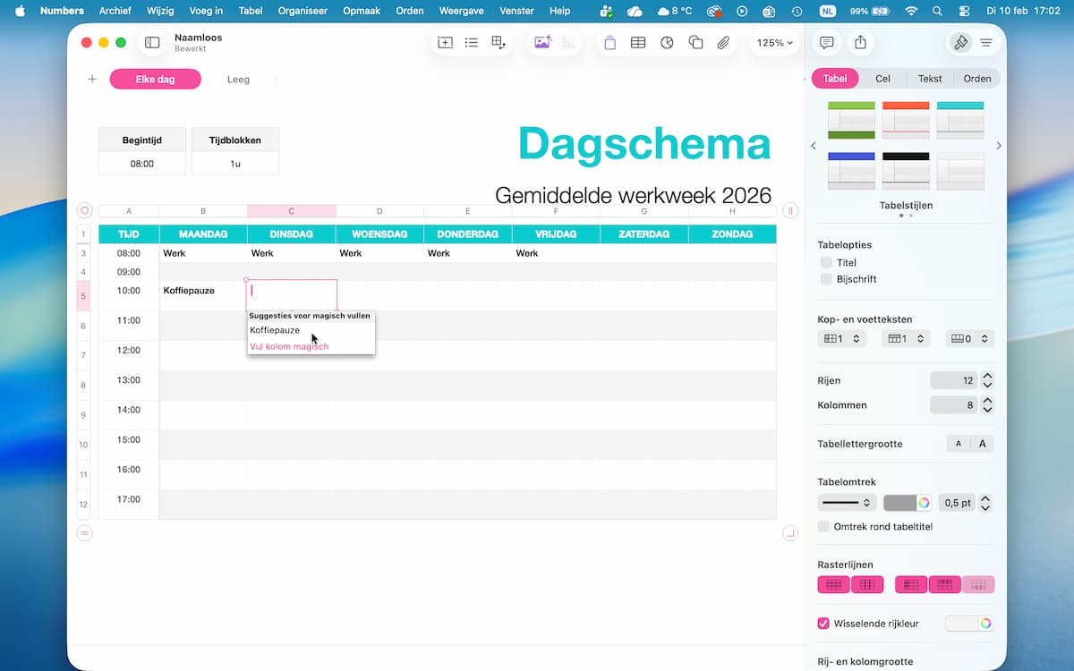 Instructiefoto: Magisch vullen