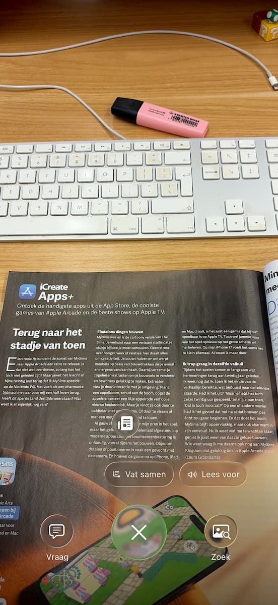 Instructiefoto: Lees voor