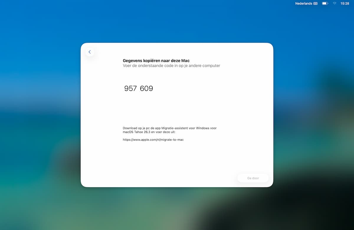 Instructiefoto: Code