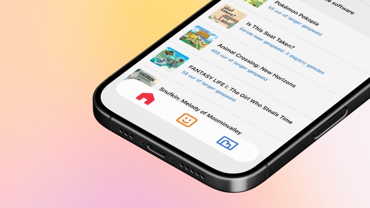 Gespeelde software nintendo