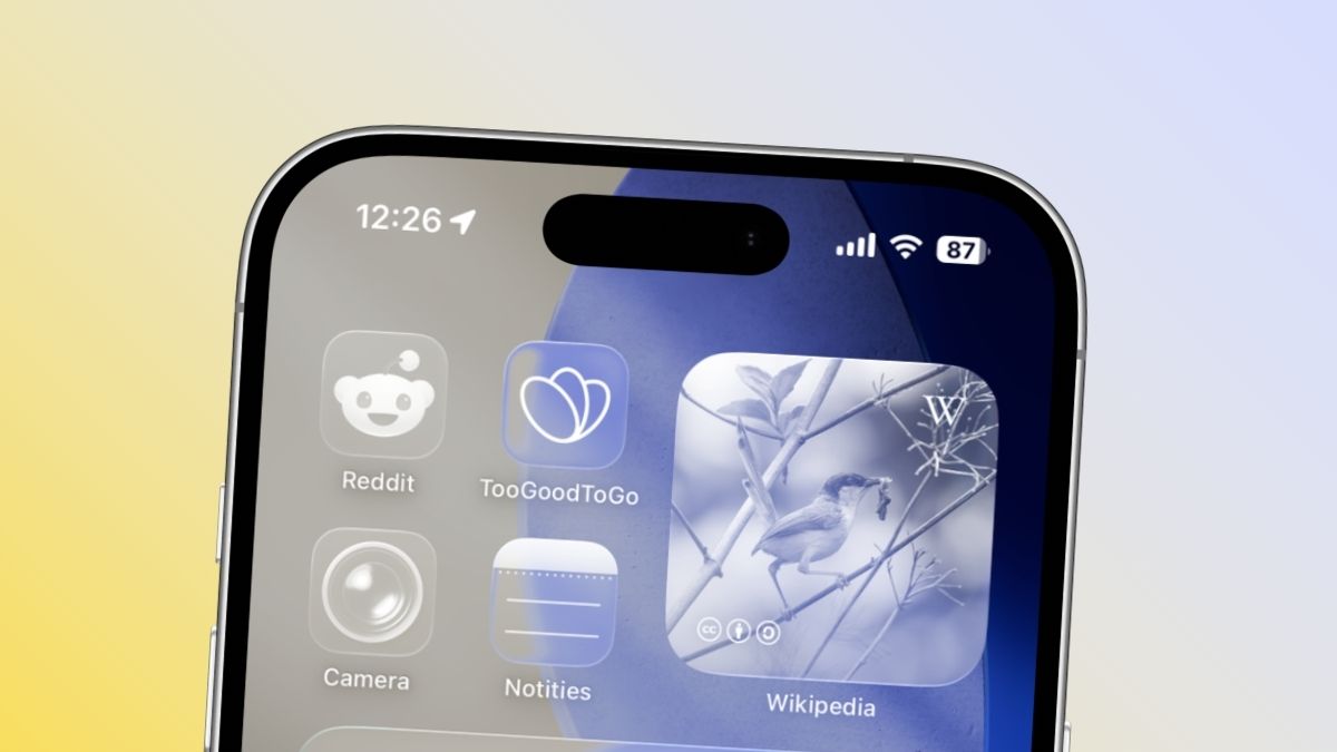 glazen iconen iphone