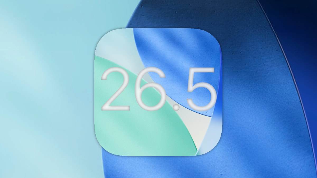 Onofficieel logo iOS 26.5