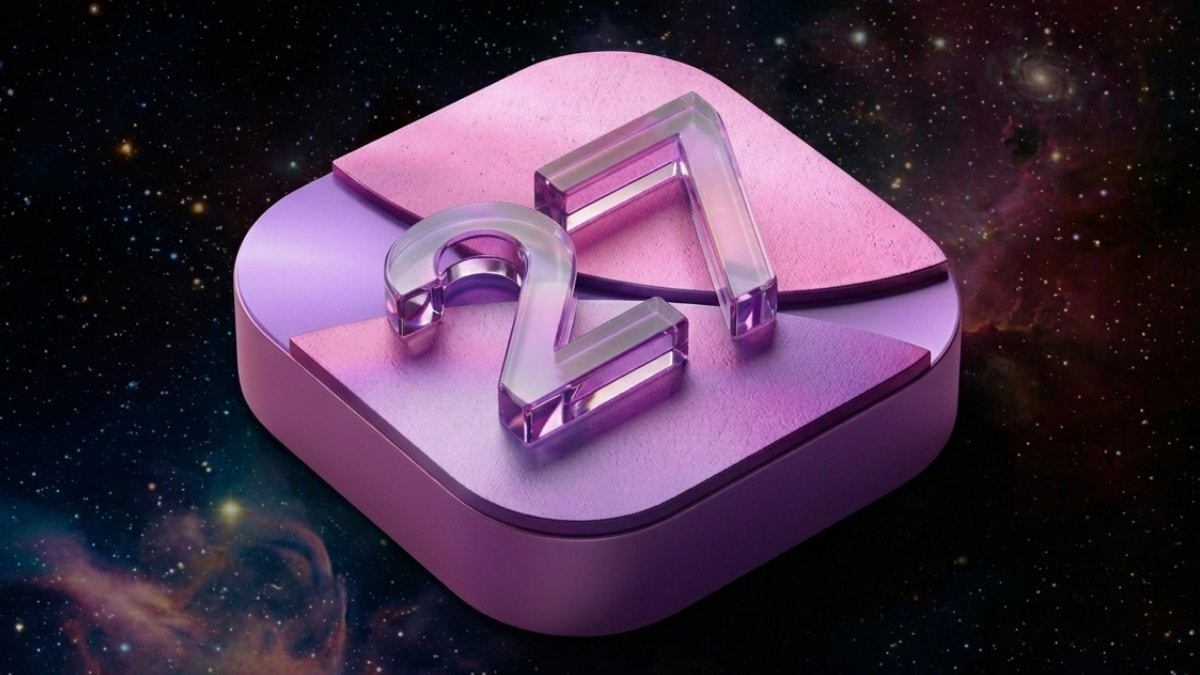 iOS 27 3d logo
