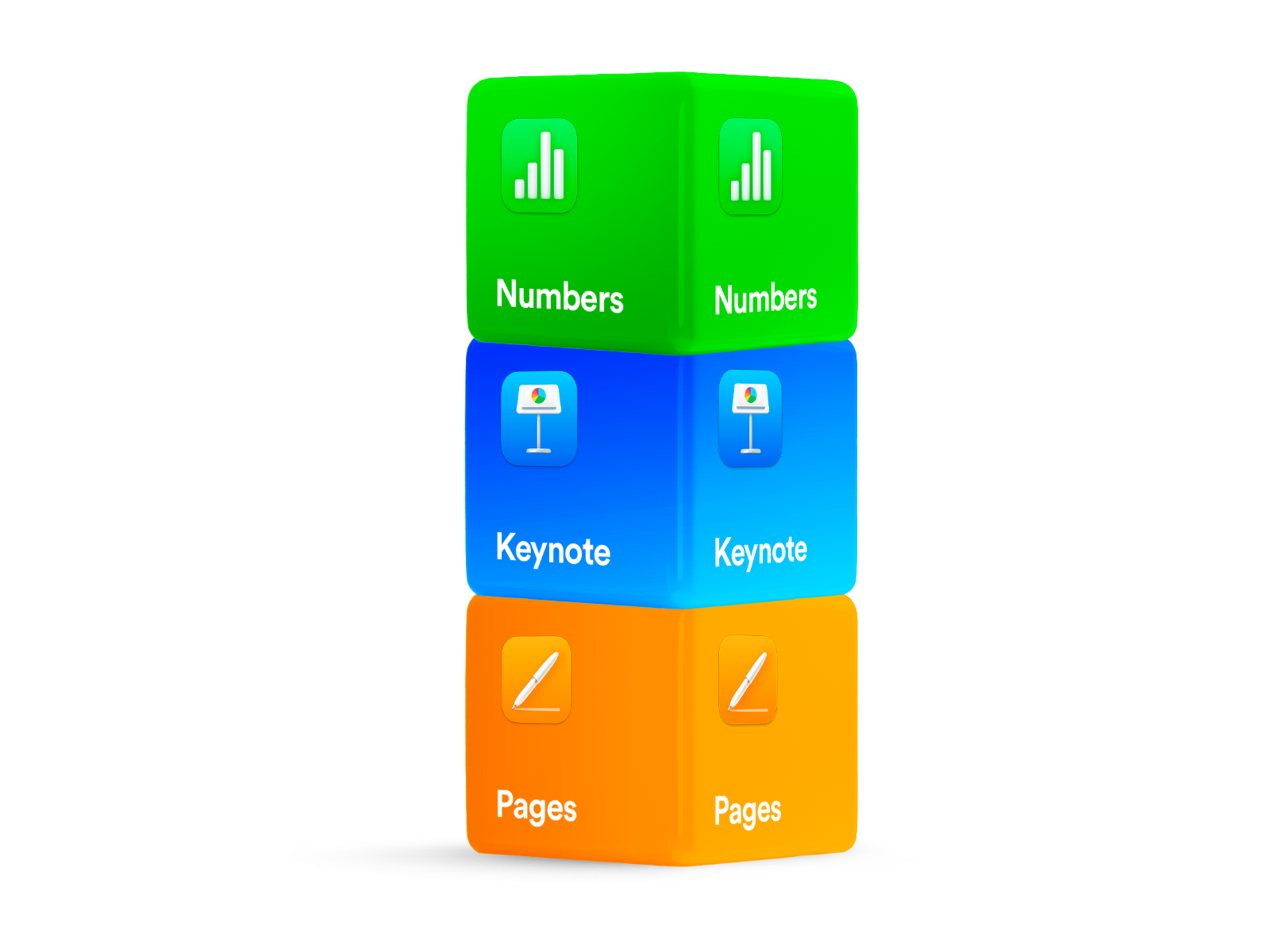 Blokken Pages Numbers Keynote