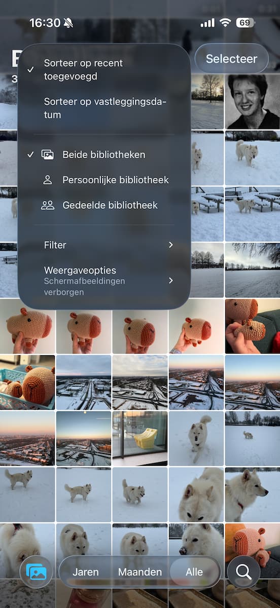 Instructiefoto: Foto's