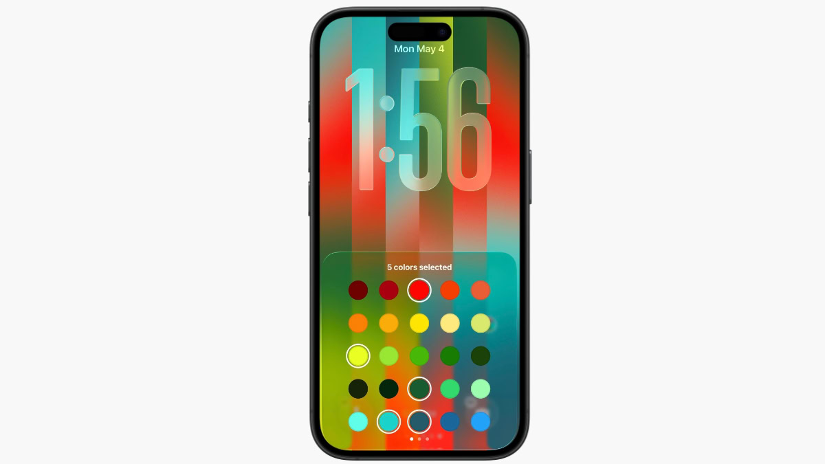 nieuwe Pride-wallpaper in iOS 26.5