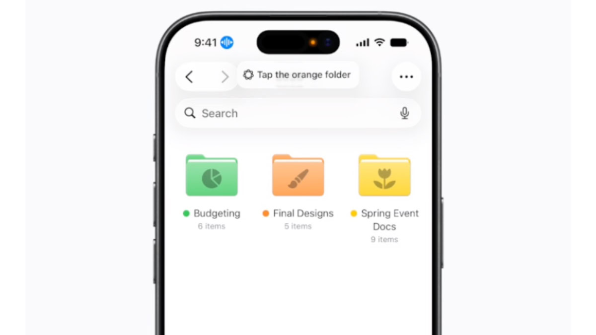 iOS 27 stembediening
