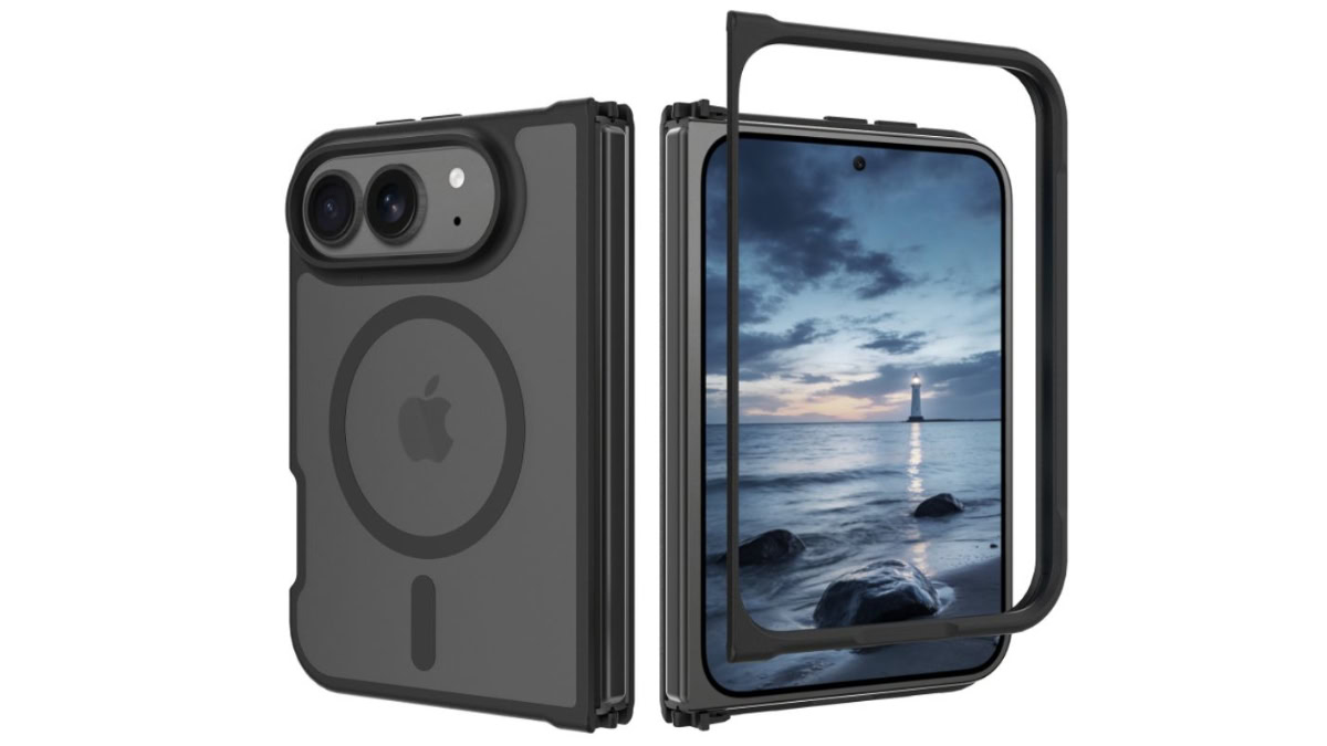 Ultra-hoesje in iPhone aan voor- en achterzijde