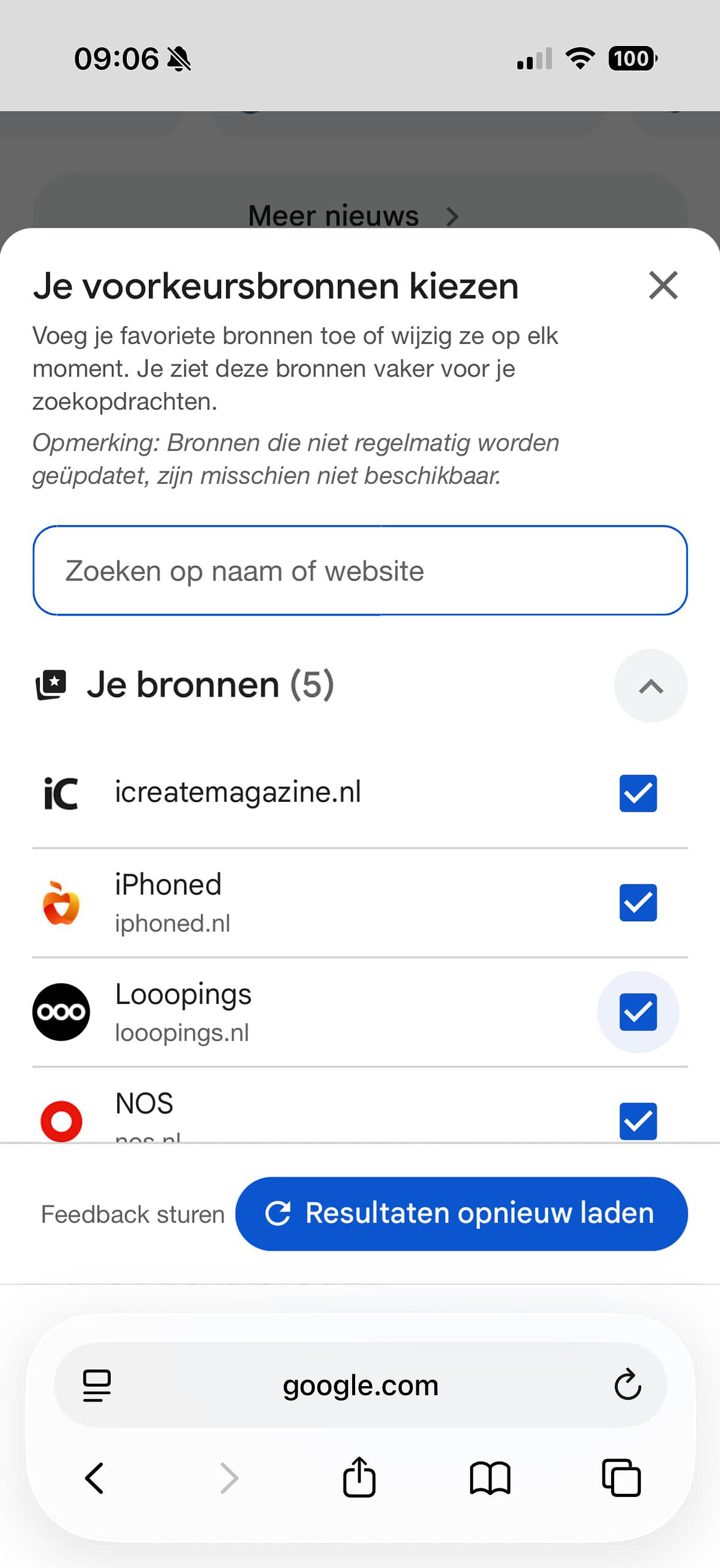 Je bronnen