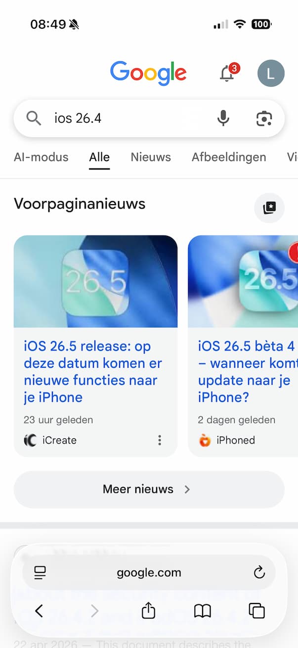 Voorpaginanieuws