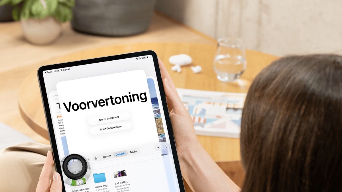 iPad voorvertoning header
