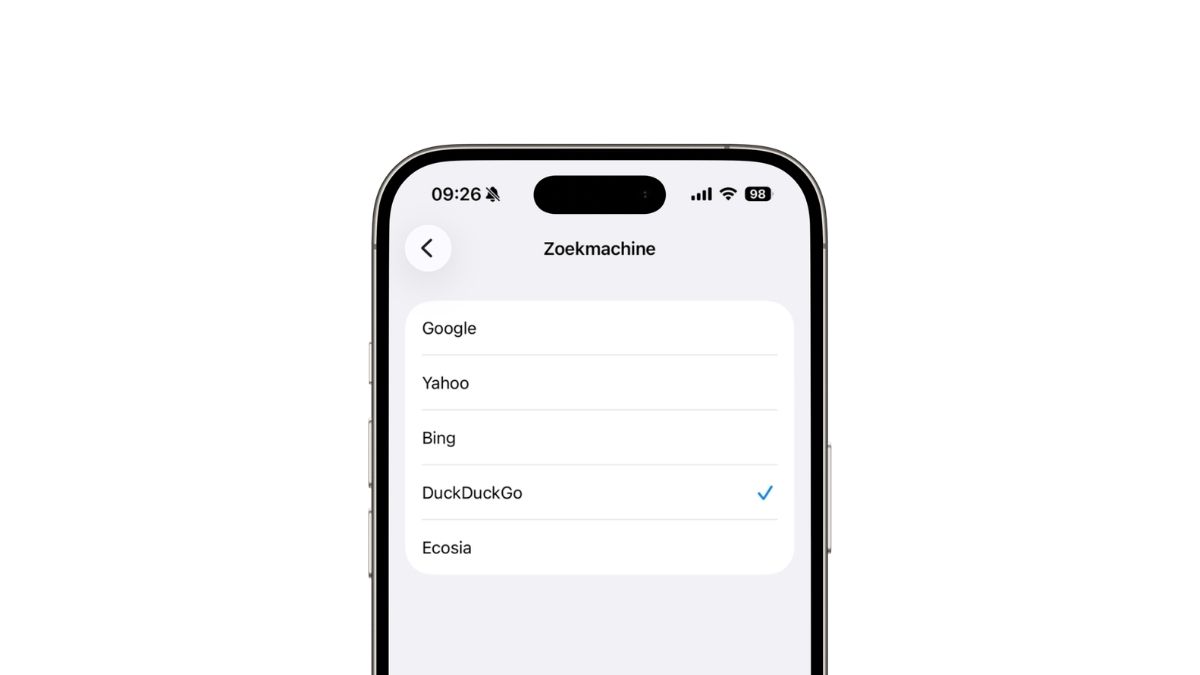 DuckDuckGo iPhone