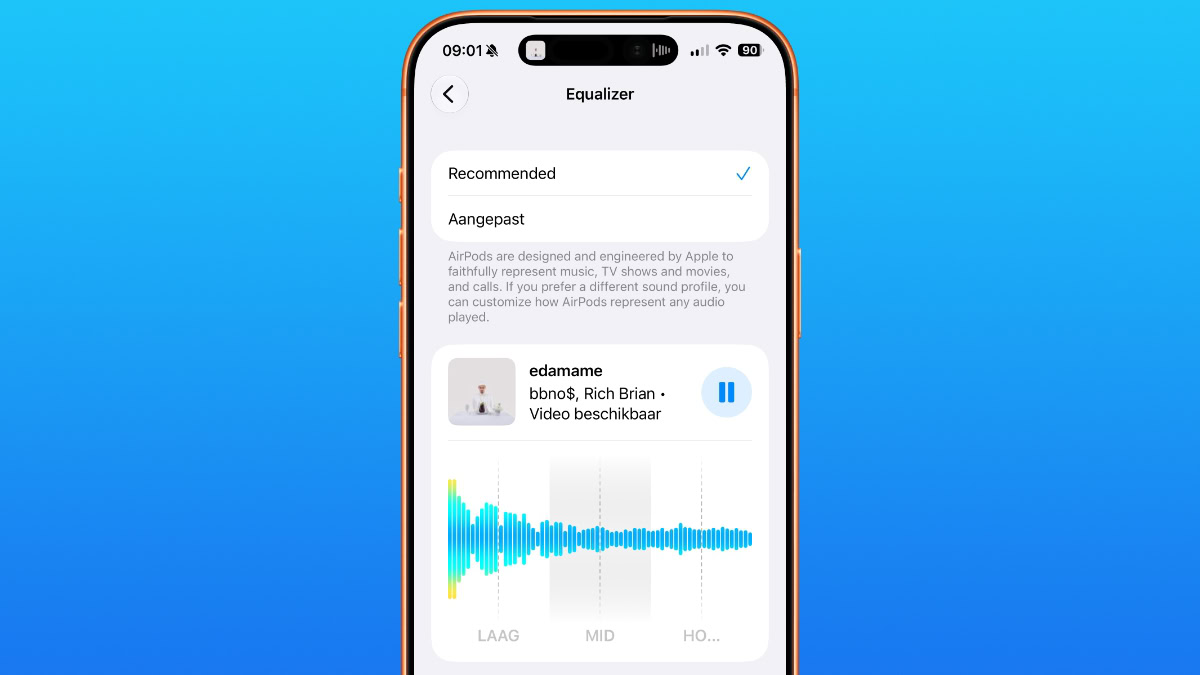 Equalizer in iOS 27