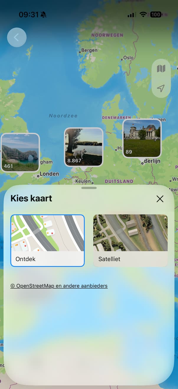 Landkaart