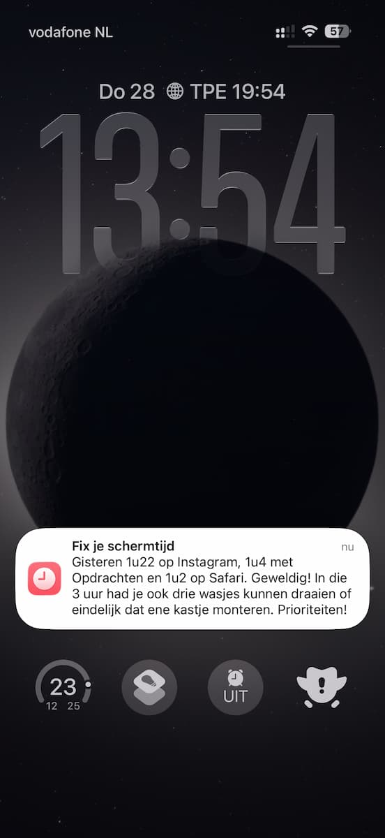 Instructiefoto: Gebruiken