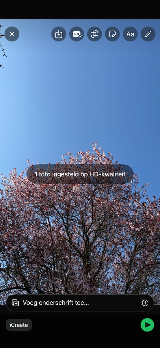 Instructiefoto: HD-kwaliteit
