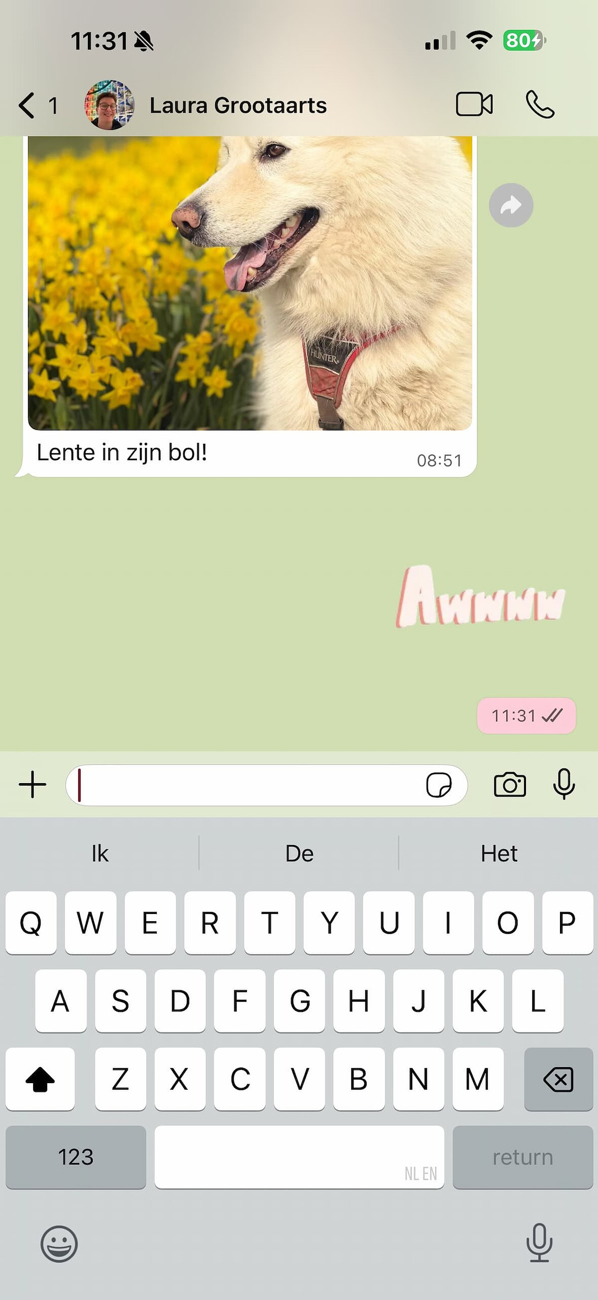 Instructiefoto: Sturen