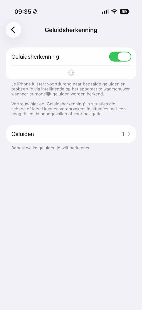 Geluidsherkenning