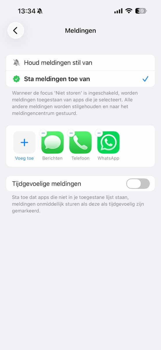 Instructiefoto: Apps