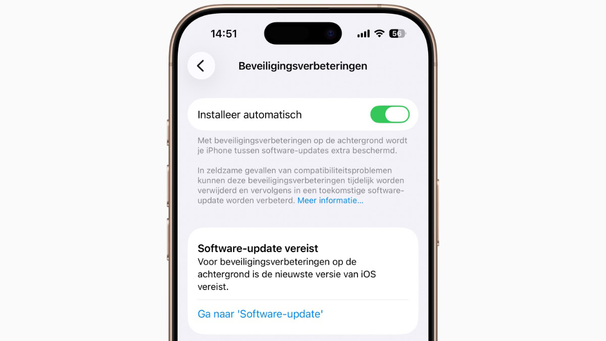 iPhone beveiligingsverbeteringen