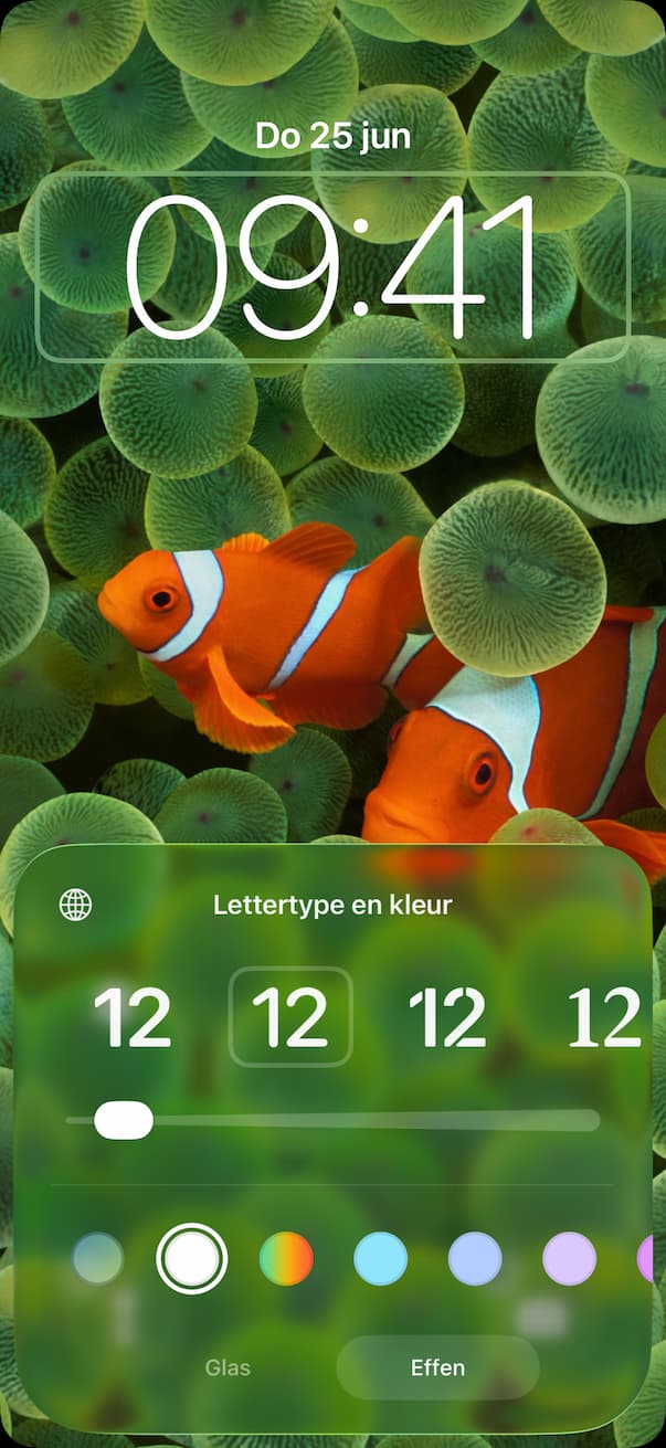 Klassieke klok iPhone