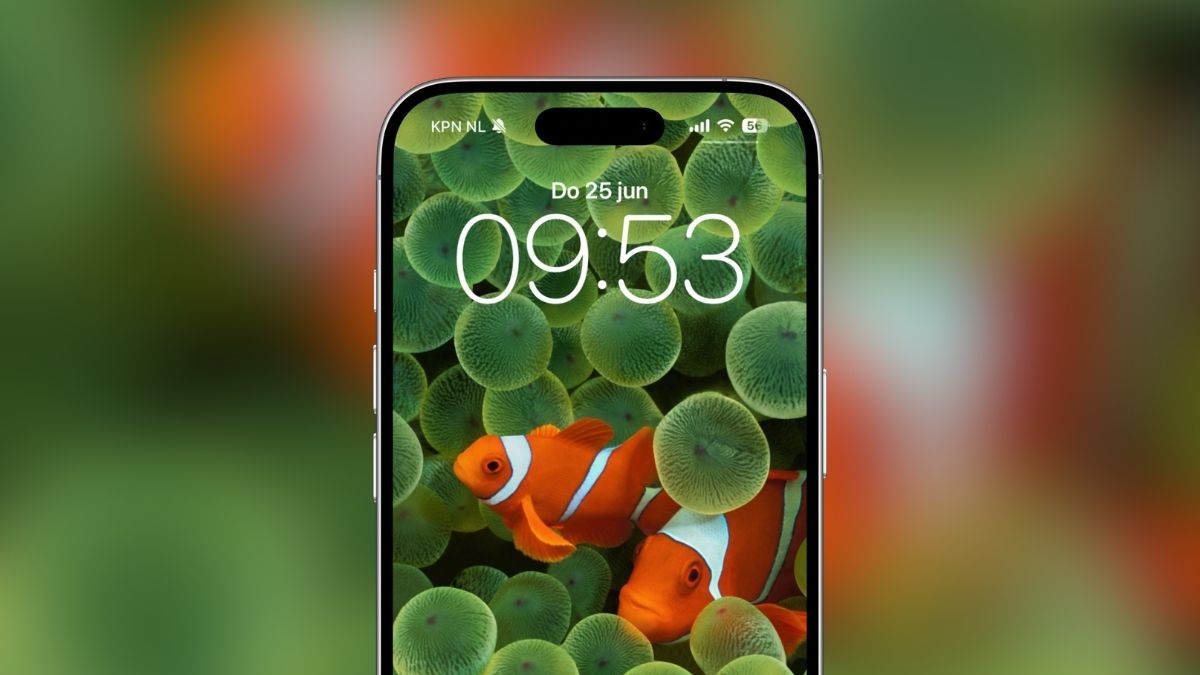 Klassieke klok iphone