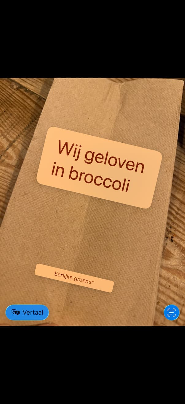 Tekst herkennen op foto's
