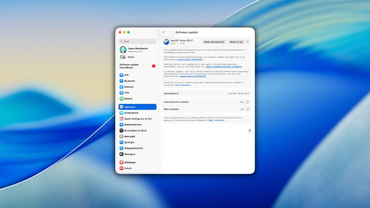 macOS 26.5.1