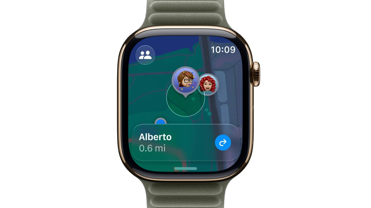 Zoek mijn-app in watchOS 27