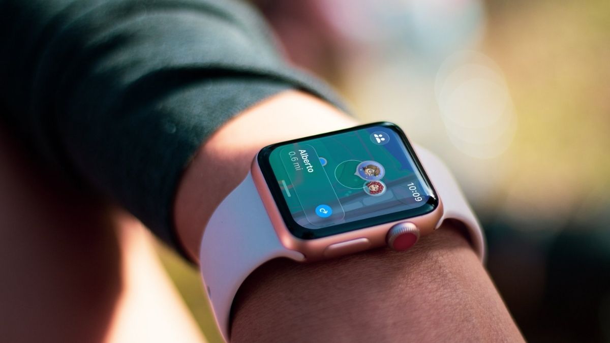 Apple Watch met Zoek mijn-app