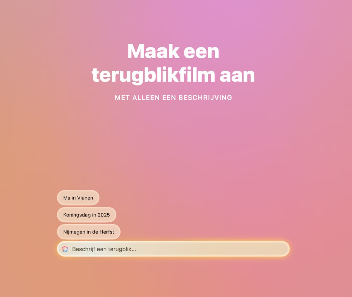 Instructiefoto: Geef een beschrijving