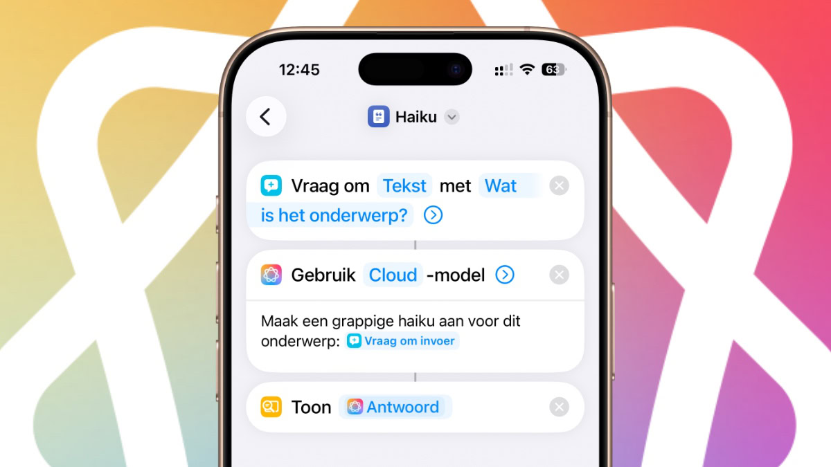 Apple Intelligence opdracht