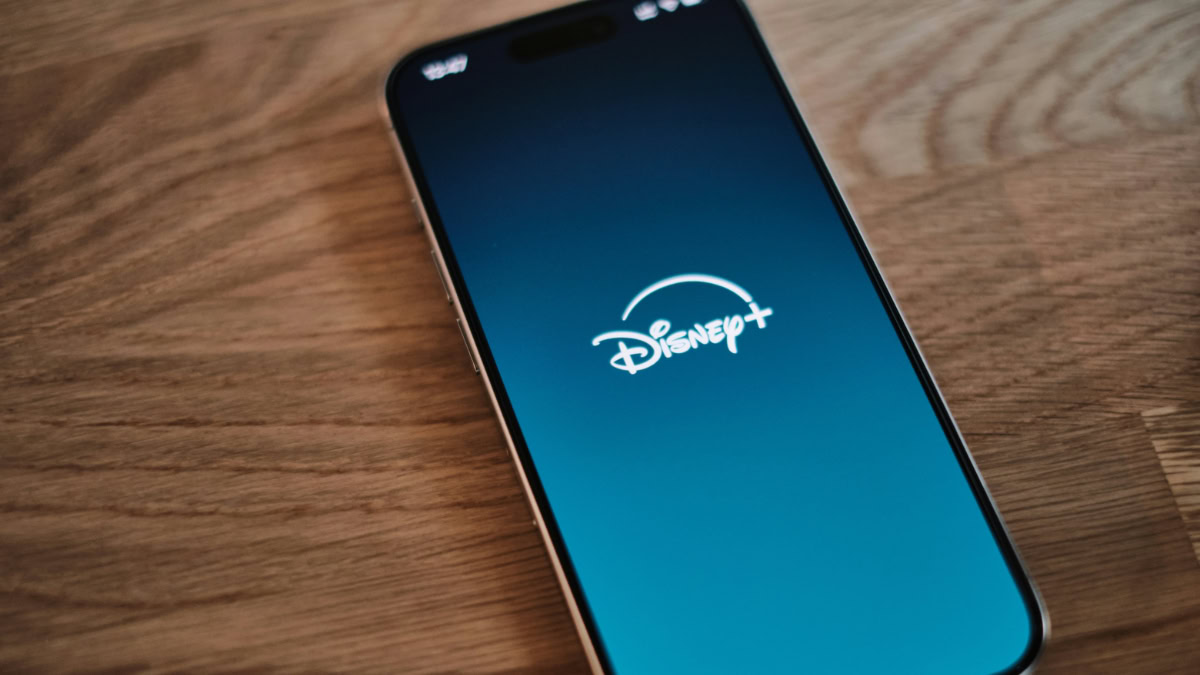Logo Disney+ op iPhone