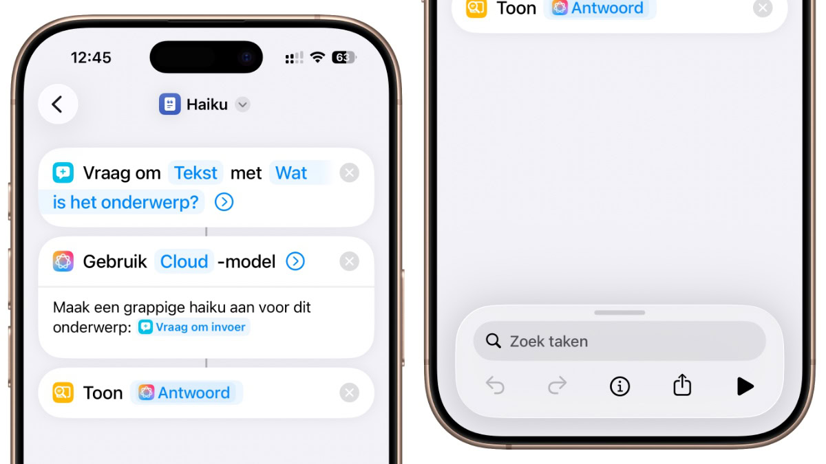 Eerste opdracht AI