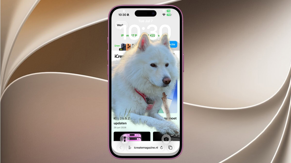 Trucje vergrendelscherm in iOS 27