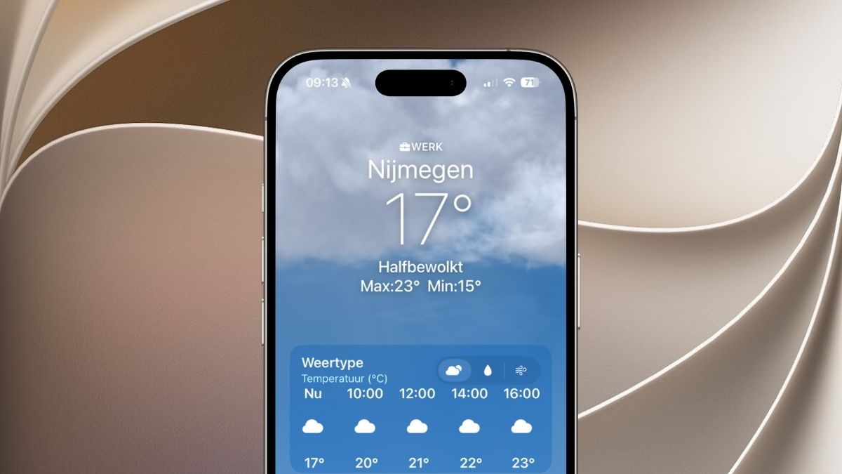 iOS 27 weer