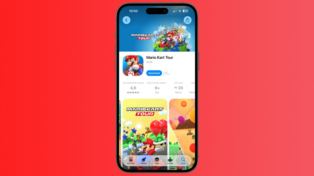 Mario Kart Tour in de App Store