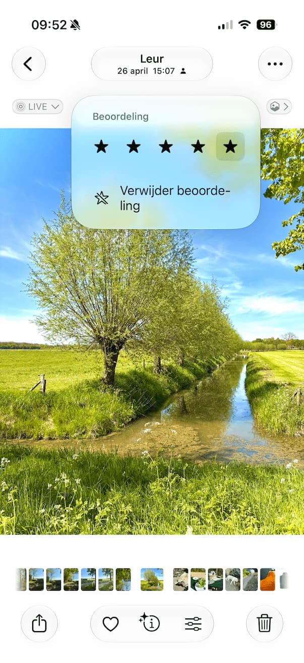 Foto beoordelen