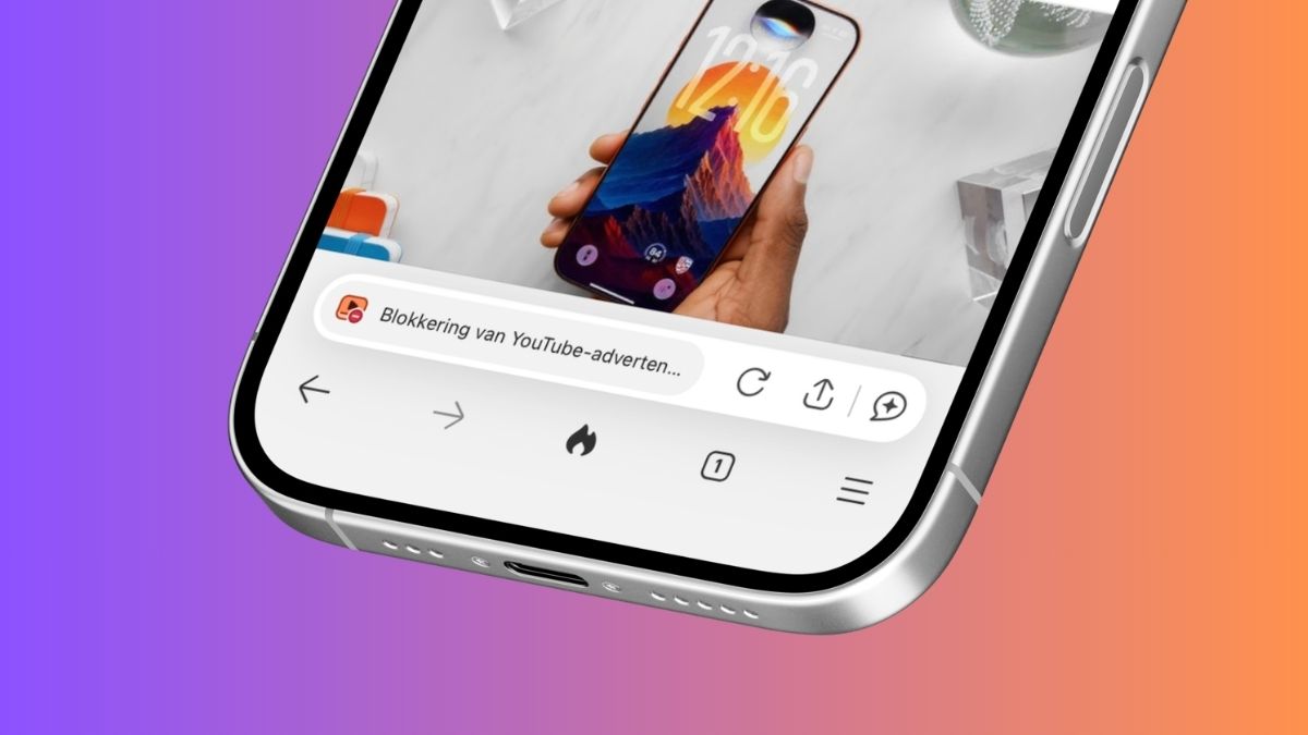 iPhone met YouTube in DuckDuckGo