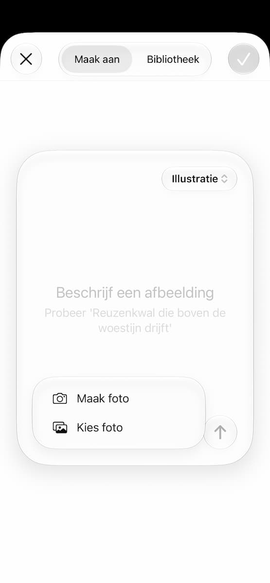 Instructiefoto: Gebaseerd op een foto