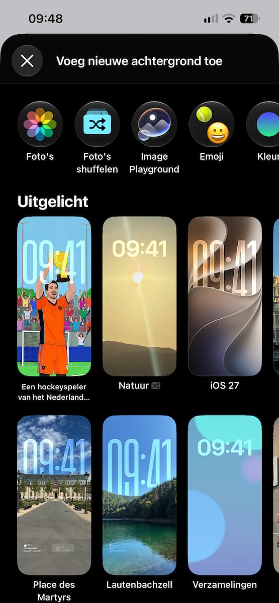 Instructiefoto: Image Playground